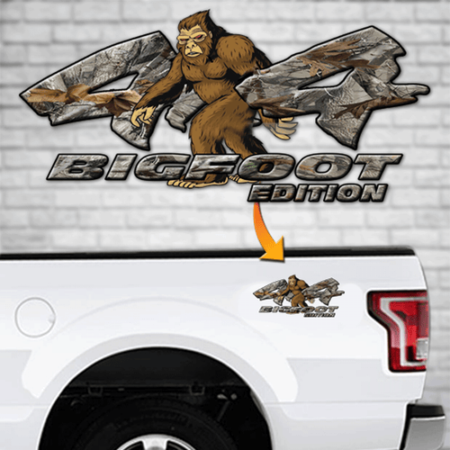 Bigfoot Edition 4x4 Decal