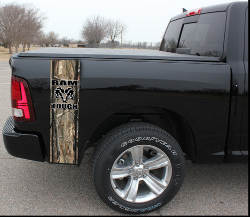 Ram Truck Bed Camo Stripes