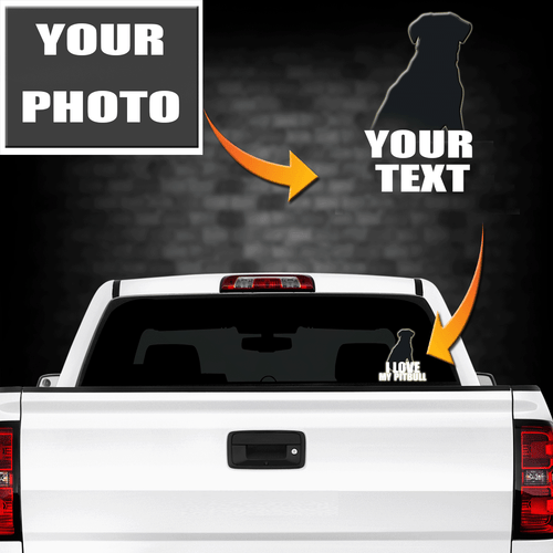 Custom Dog Decal