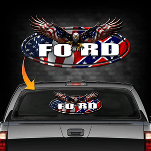 Dual Flag Ford Eagle