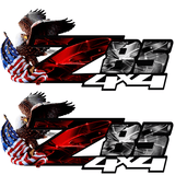Z85 Red Pearl Eagle Flag